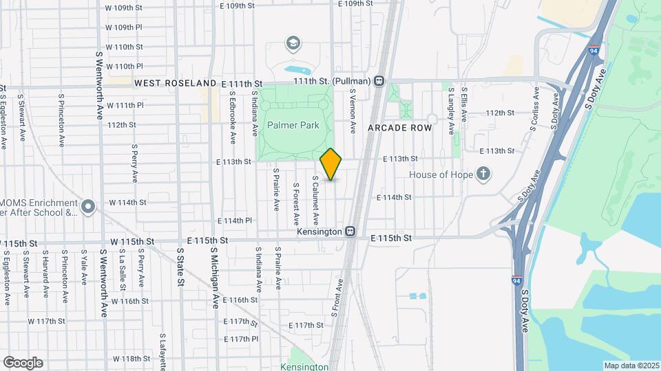 11338 S King Dr Map and Location Details