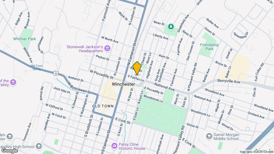 216 E Fairfax Ln Map and Location Details