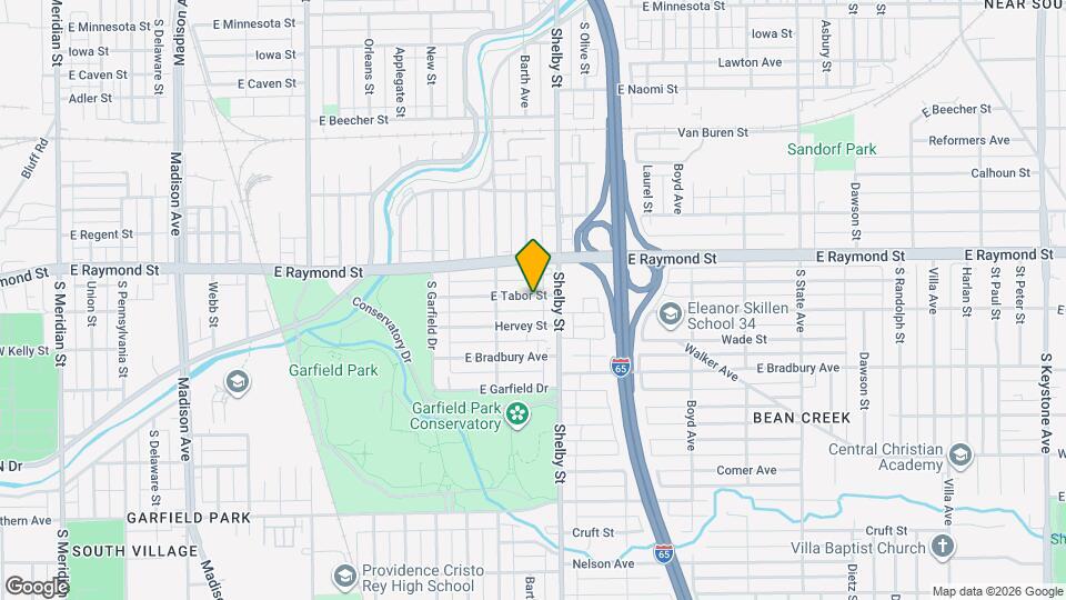 1037 E Tabor St Map and Location Details