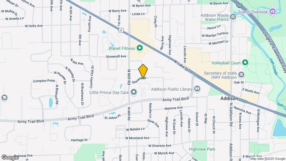 505-515 Stevens Dr Mapa y Detalles de la Ubicación