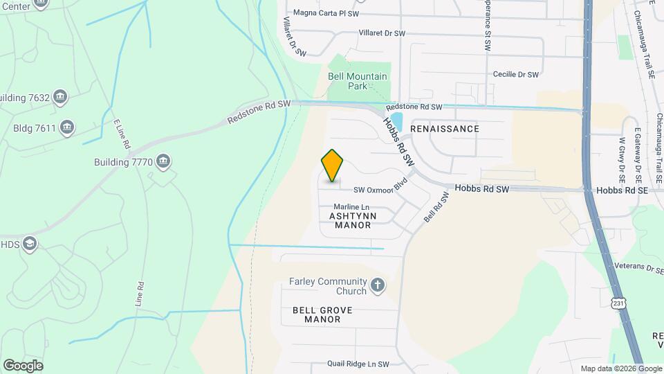 2532 SW Oxmoor Blvd Map and Location Details