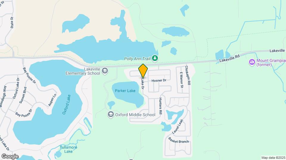 185 Parker Lake Dr Map and Location Details