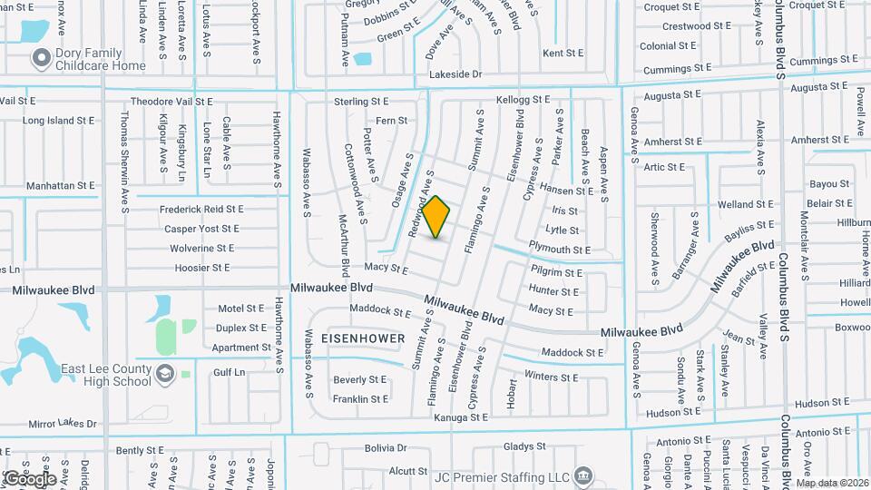 956 Pilgrim St E Map and Location Details