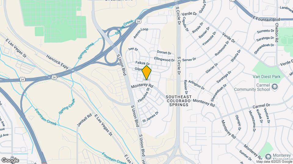 1550 Monterey Rd Map and Location Details