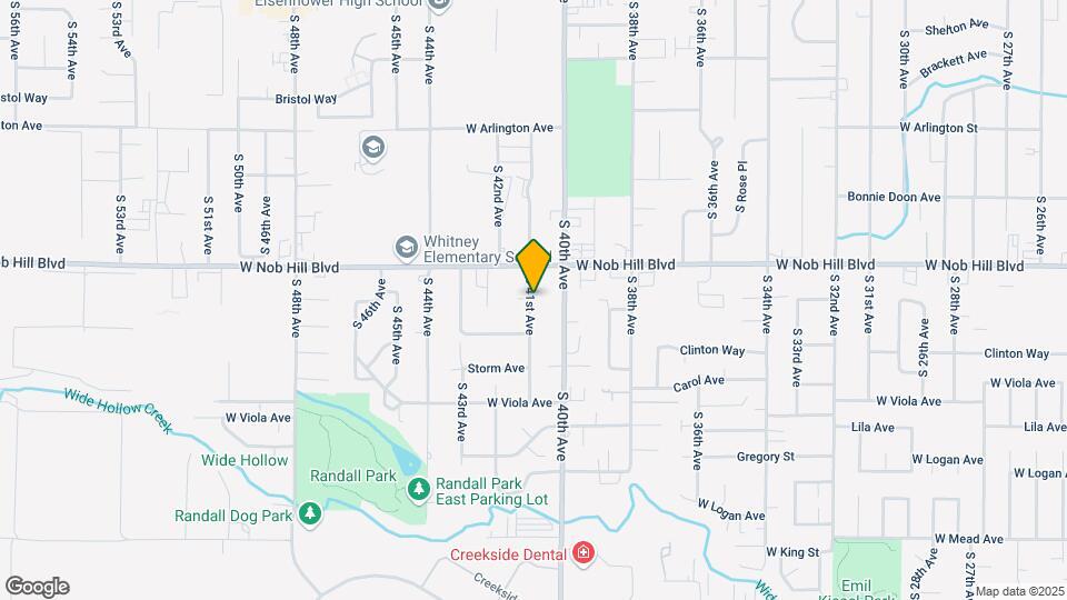 1115 S 41st Ave Map and Location Details