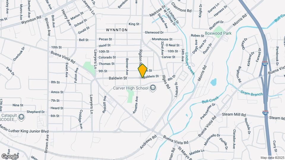 816 Rigdon Rd Map and Location Details