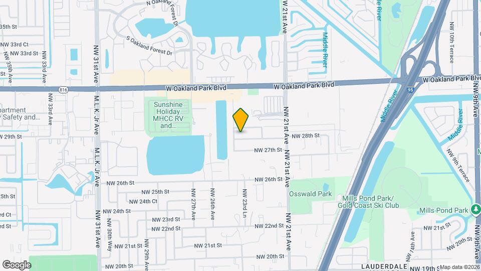 2347 NW 28th St Map and Location Details