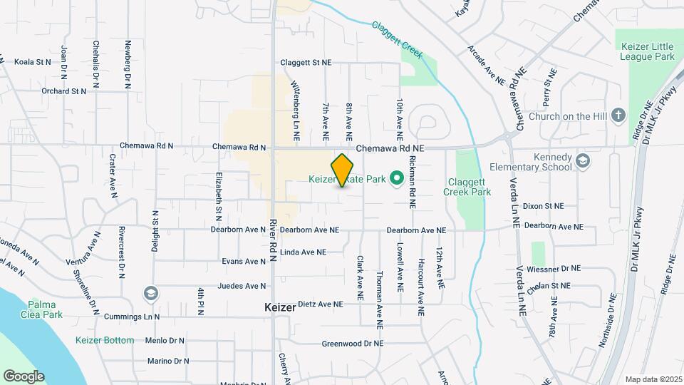 825 Churchdale Ave NE Map and Location Details