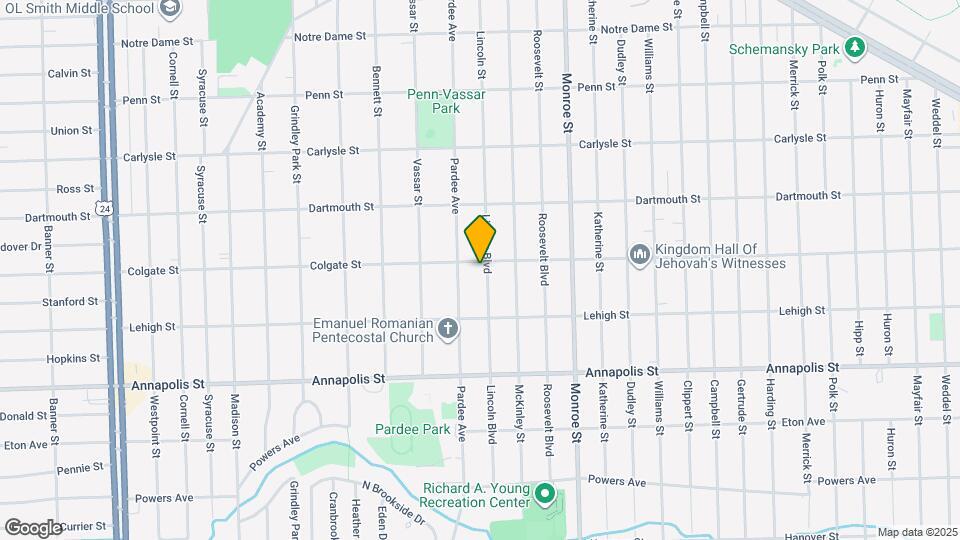 4114 Lincoln Blvd Map and Location Details