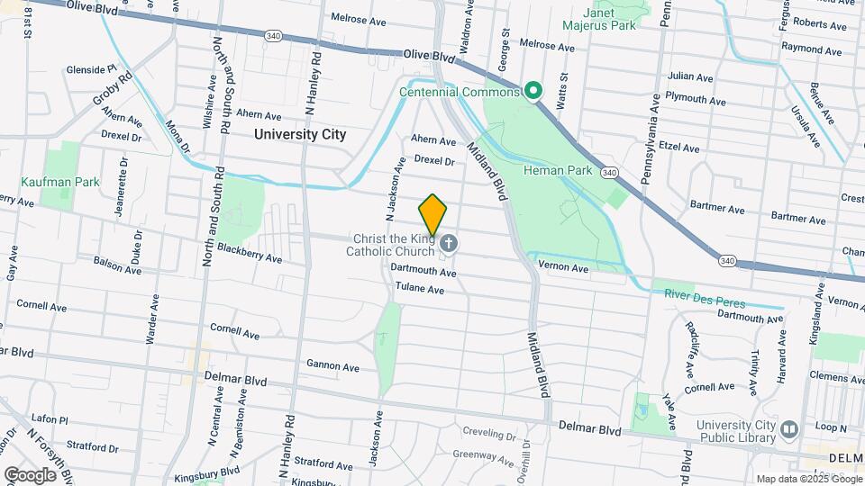 7325 Balson Ave Map and Location Details
