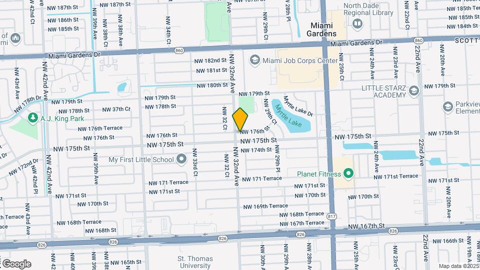 3120 NW 176th St Mapa y Detalles de la Ubicación