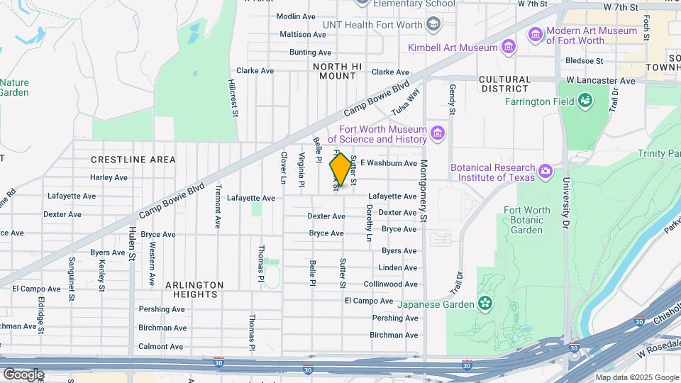 1827 Frederick St Map and Location Details