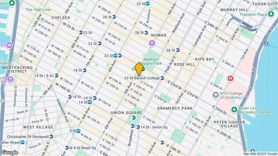 927 Broadway Map and Location Details