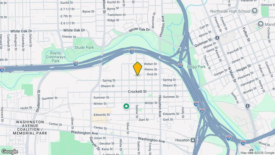 2016 Sabine St Map and Location Details