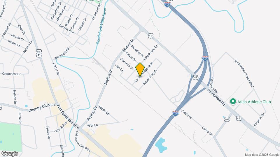 410 Lucky Debonair St Map and Location Details