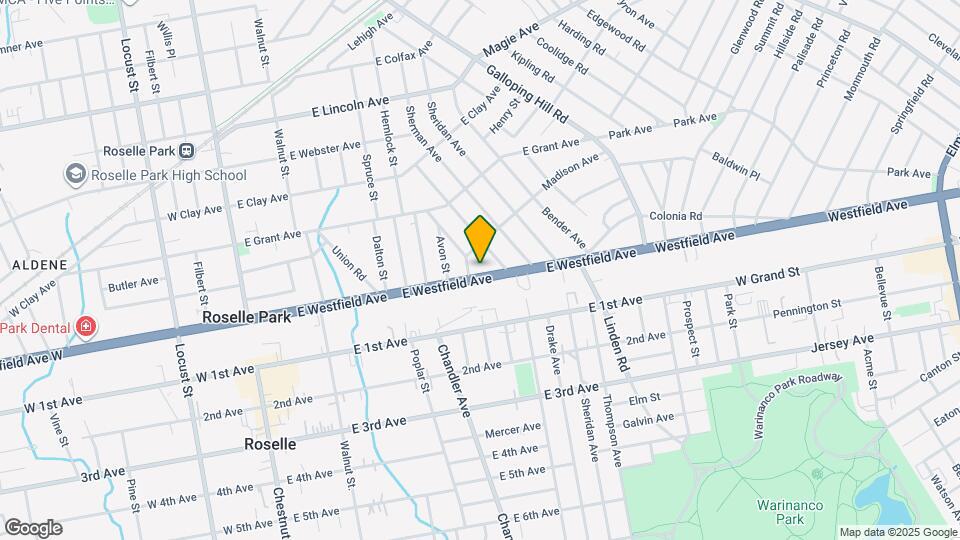 311 E Westfield Ave Map and Location Details