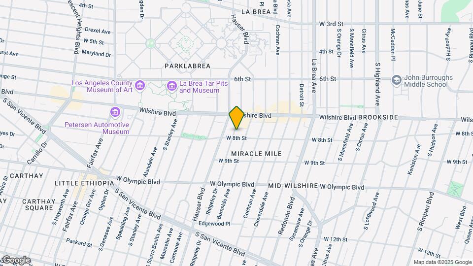 744 Ridgeley Dr Map and Location Details