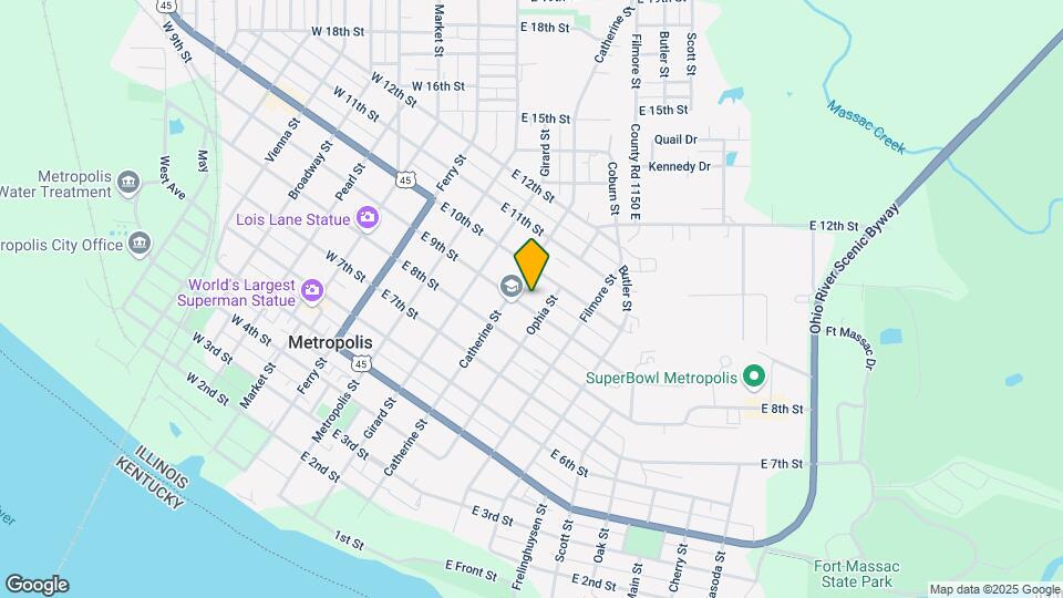 409 E 9th St Mapa y Detalles de la Ubicación