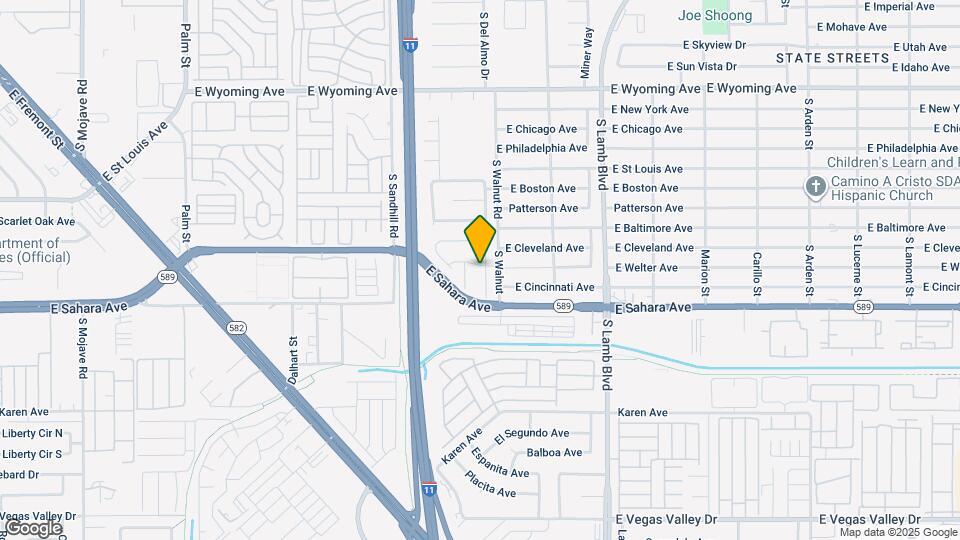 2375 Grannis Ln Map and Location Details