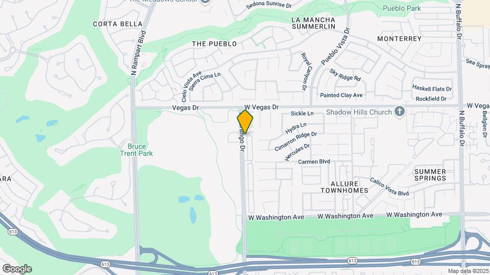 1355 Silver Sierra St Map and Location Details
