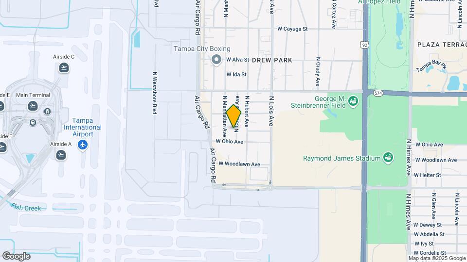 4210 N Coolidge Ave Map and Location Details