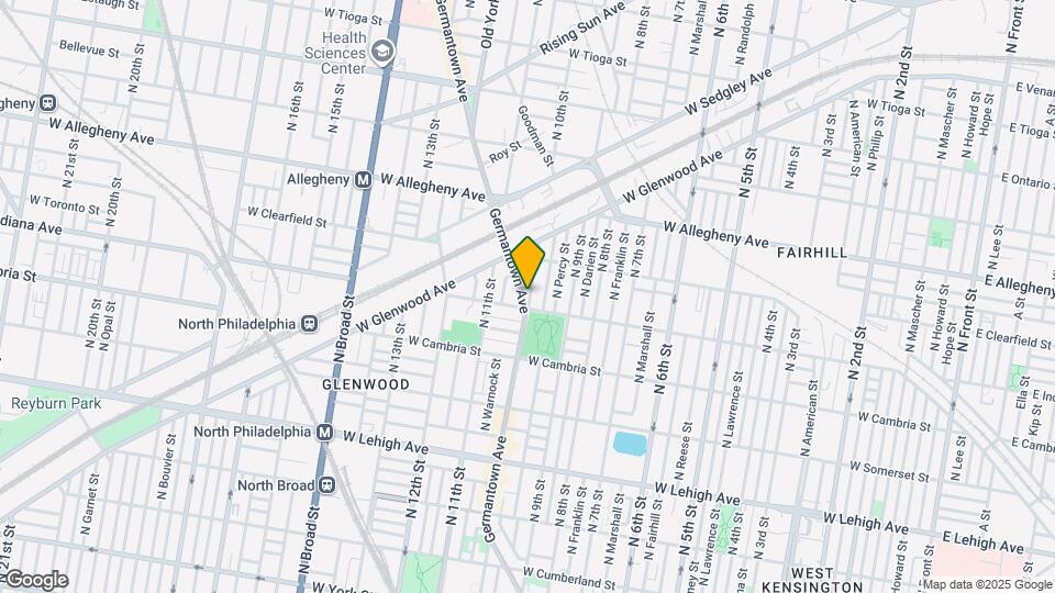 3017 Germantown Ave Map and Location Details