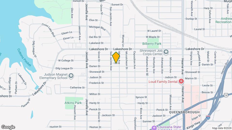 3420 Darien St Map and Location Details