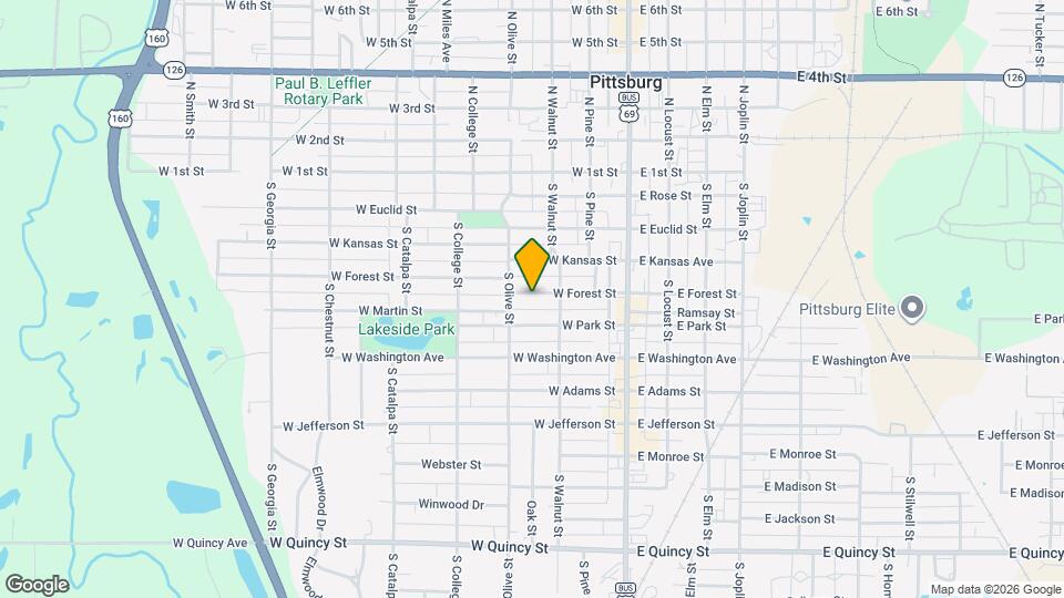 213 W Forest St Map and Location Details