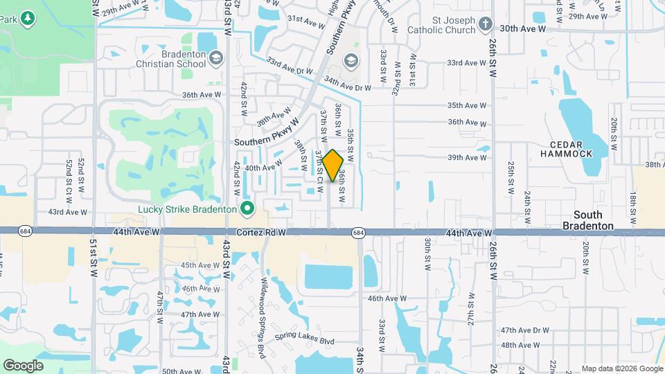 4115 37th St W Mapa y Detalles de la Ubicación