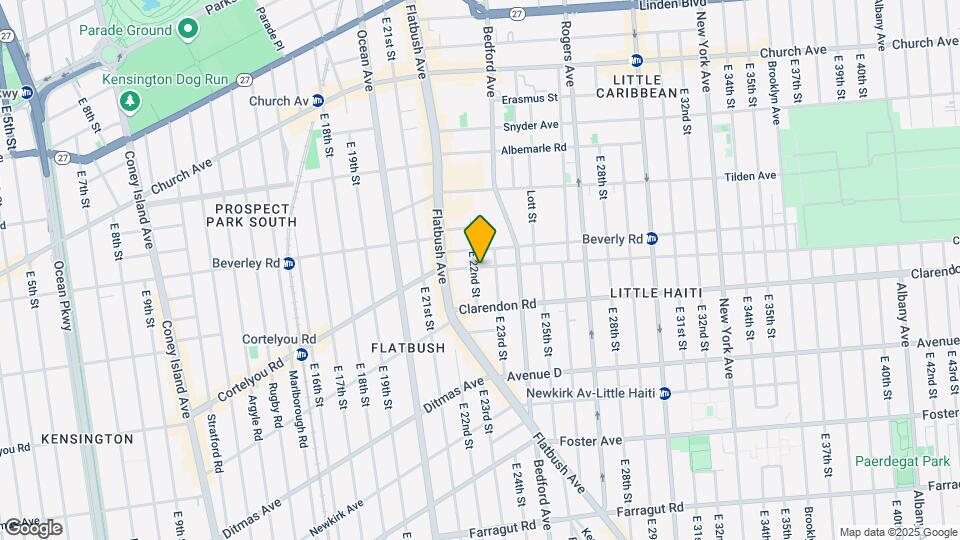 2206 Cortelyou Rd Map and Location Details