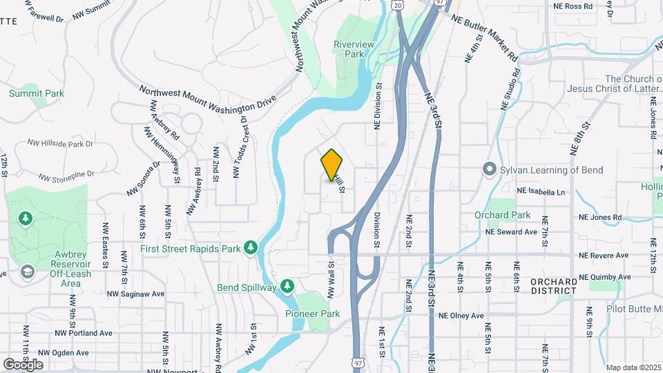 2111 NW Hill St Map and Location Details