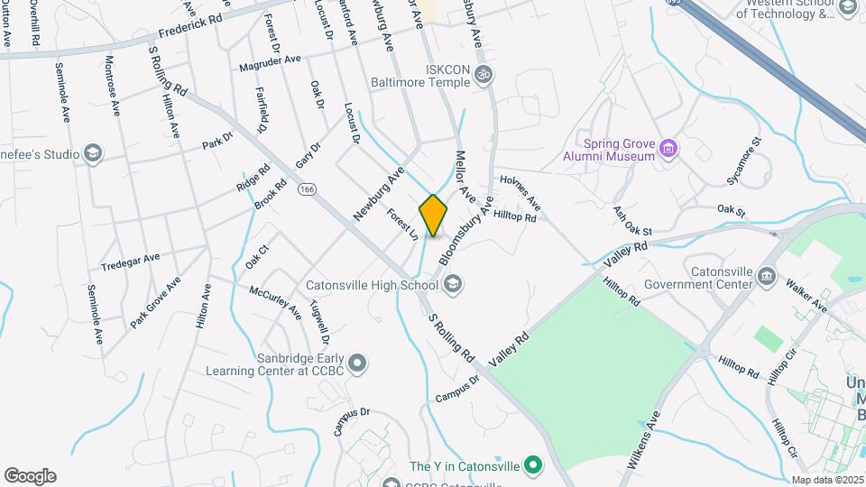 428 Montemar Ave, Unit Apt C Map and Location Details