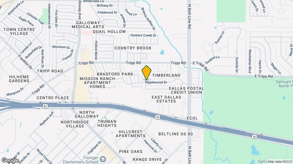 453 Ripplewood Dr Mapa y Detalles de la Ubicación