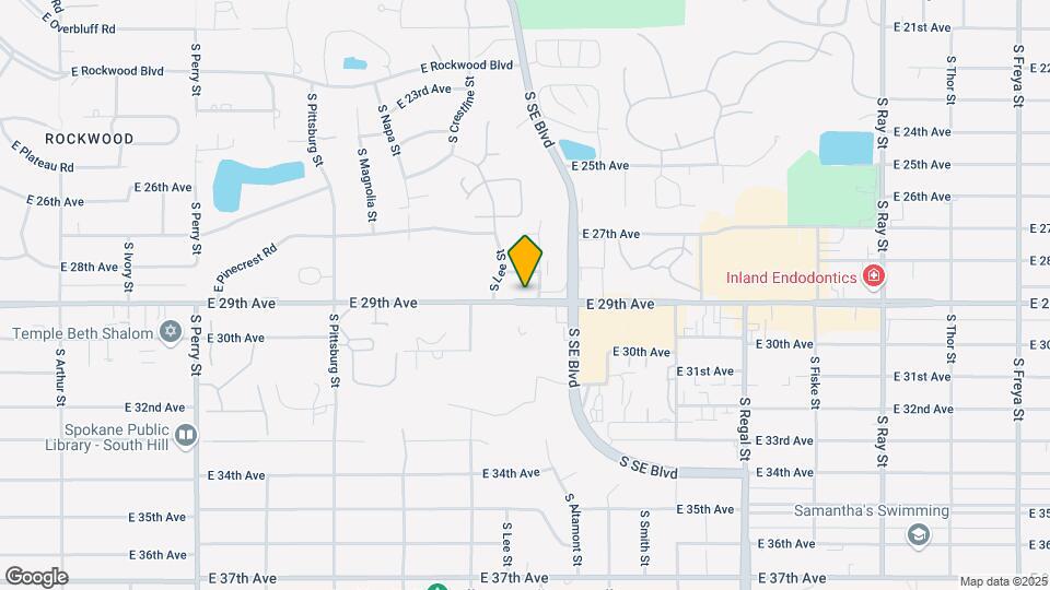 2333 E 29th Ave Map and Location Details