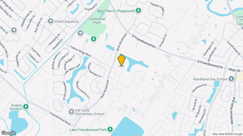 816 Galloway Mist Ln Map and Location Details