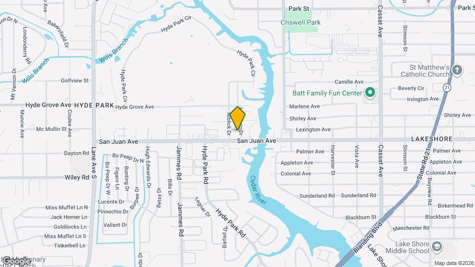 5722 Lexington Ave Map and Location Details