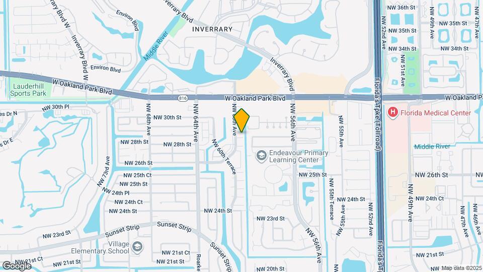 5959 NW 28th St Map and Location Details