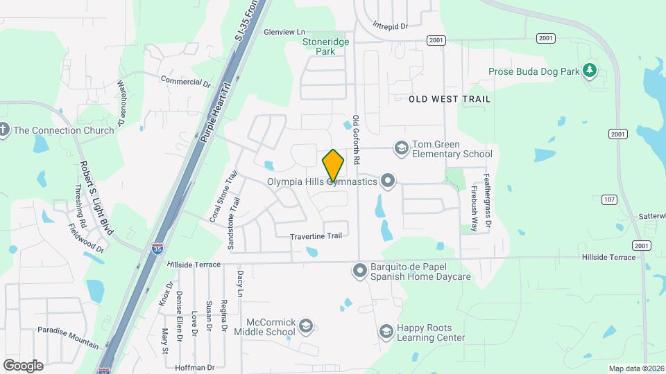 322 Vermillion Marble Trail Map and Location Details