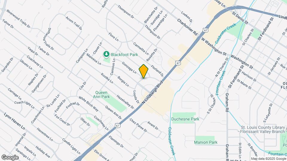 710 Loyola Dr Map and Location Details