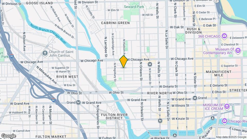 702 N Hudson Ave Mapa y Detalles de la Ubicación