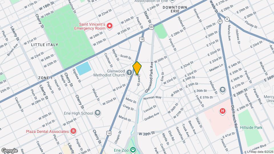 26-28 Orchard St Map and Location Details