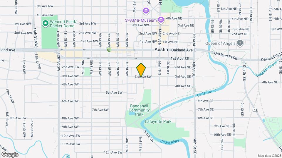 400-402 2nd St SW Map and Location Details