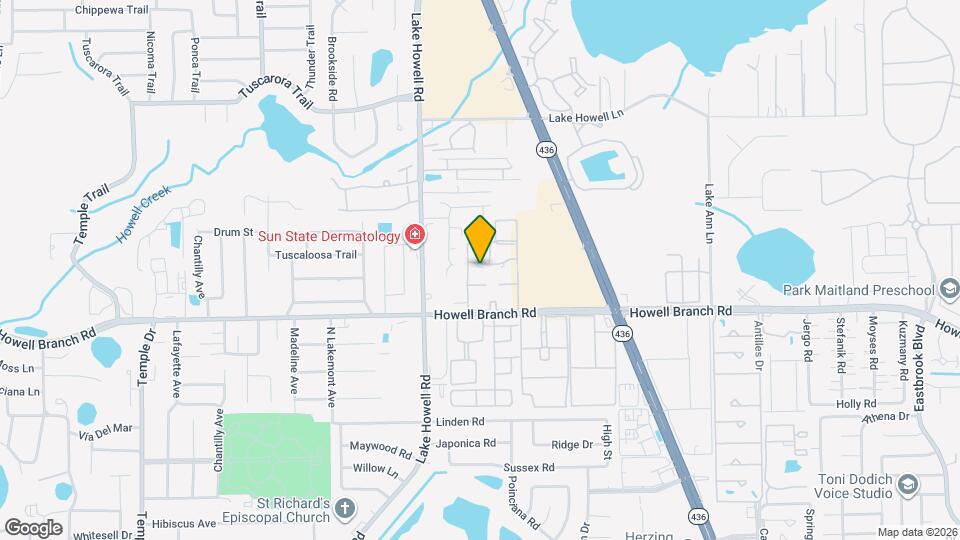 2407 Branch Way, Unit 105 Map and Location Details