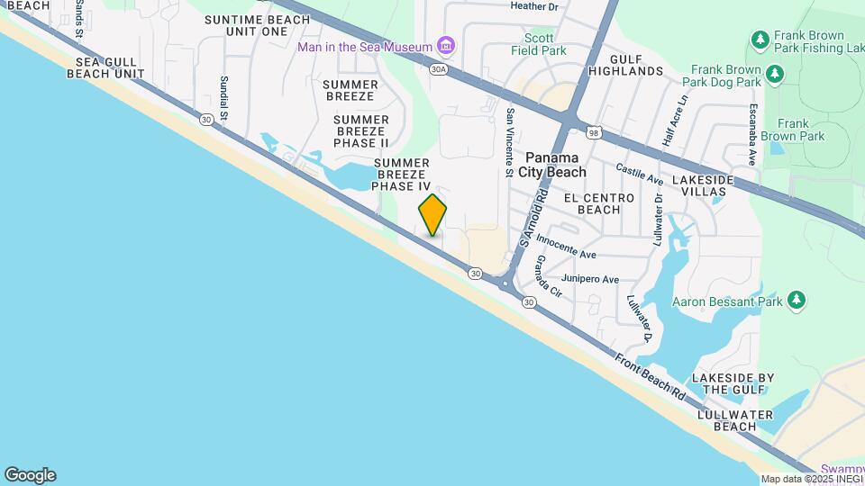 17214 Front Beach Rd Map and Location Details