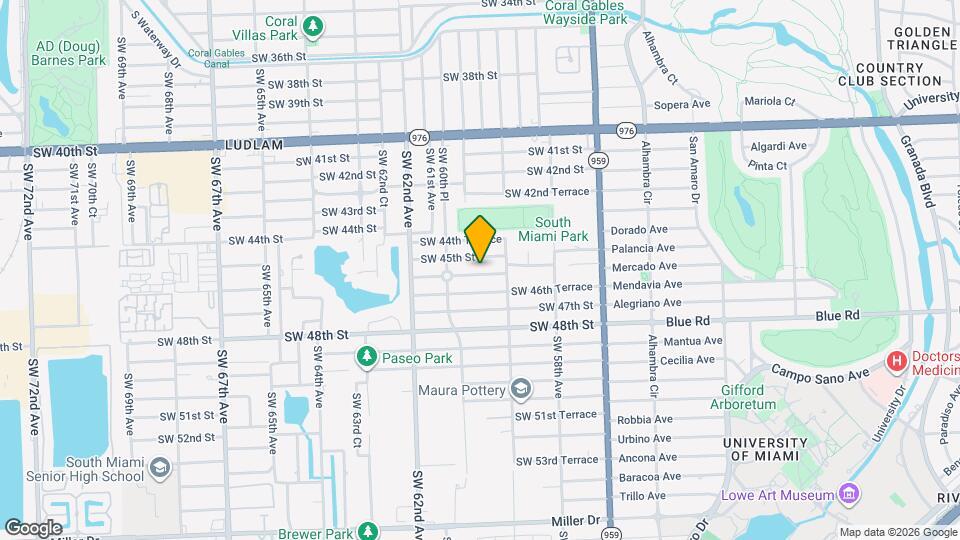 5951 SW 46th St Map and Location Details