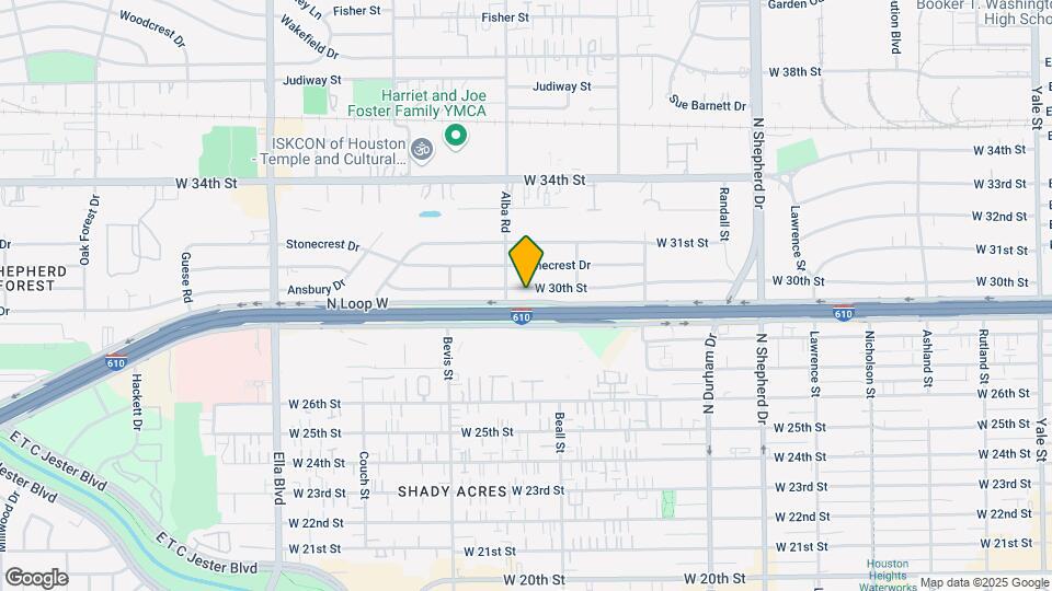1039 W 30th St Map and Location Details