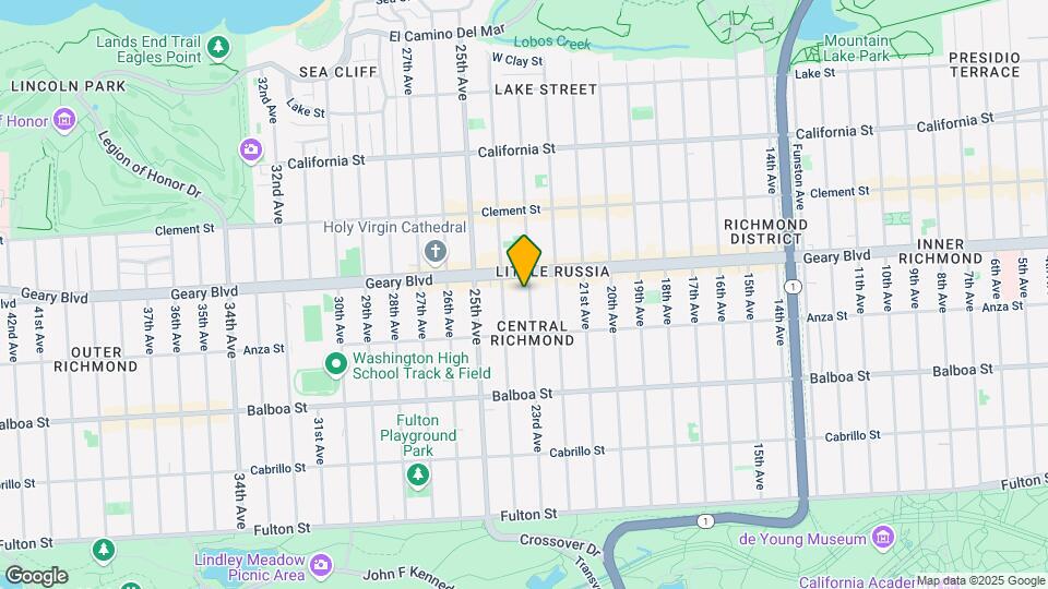 431 23rd Ave Map and Location Details