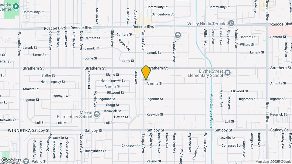 7904 Tampa Ave Map and Location Details