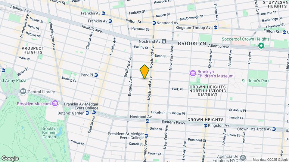 780 Prospect Pl Mapa y Detalles de la Ubicación