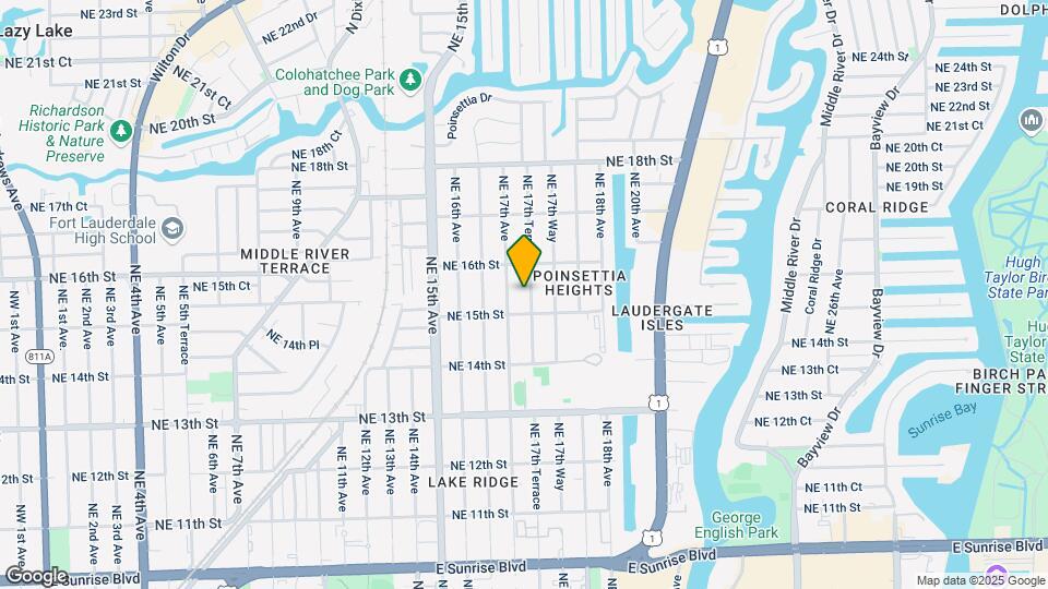 1517 NE 17th Terrace, Unit 06208 Map and Location Details